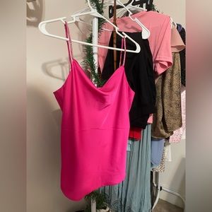 Pink tank top